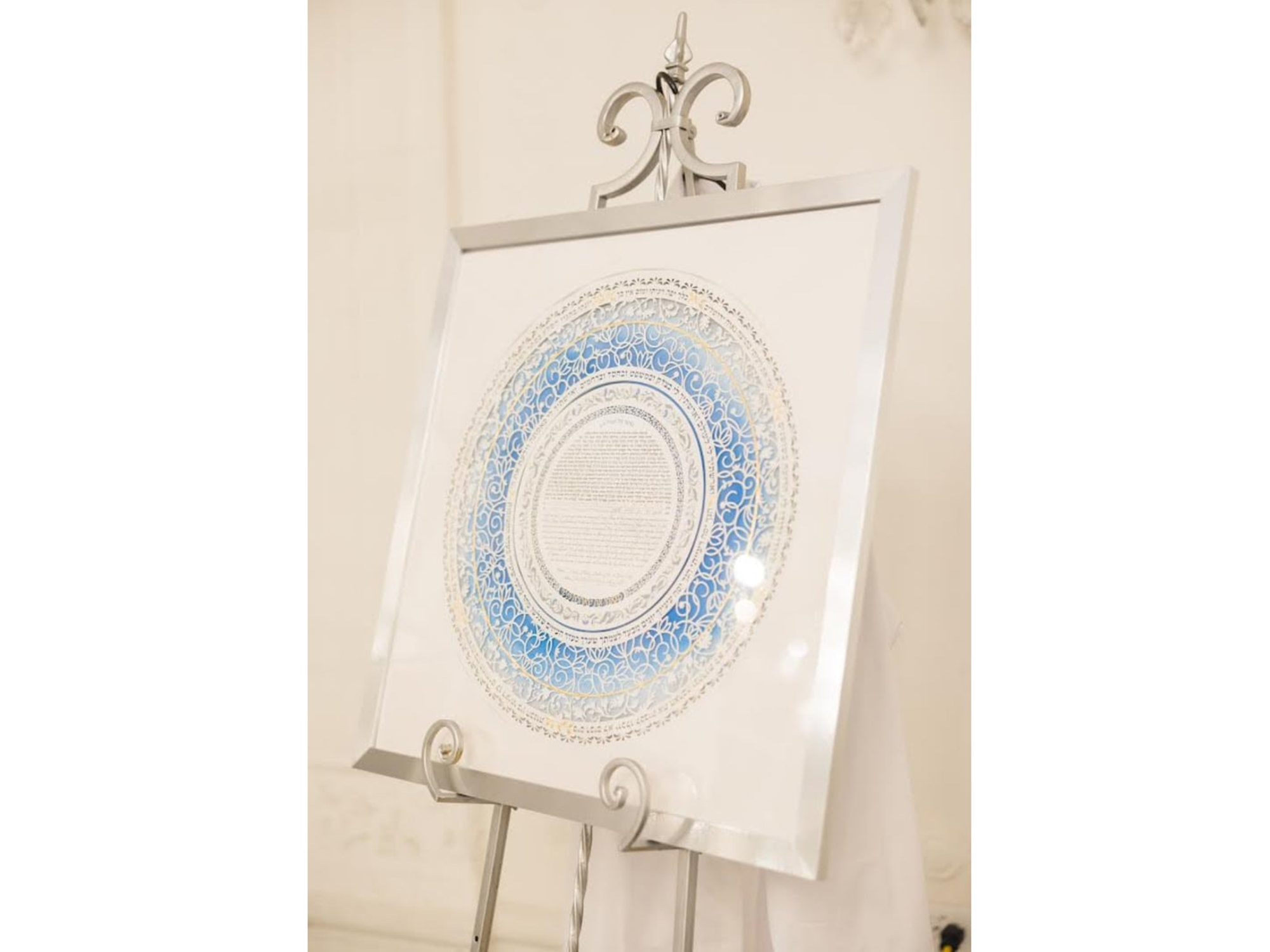 GOLDEN HEAVENLY ketubah - Image 9