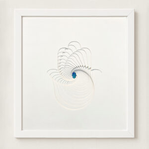 Hamsa home blessing papercut design