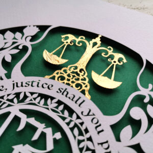 lawyers prayer close up