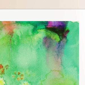 Floral watercolor blossom flower print design by Noa Attias