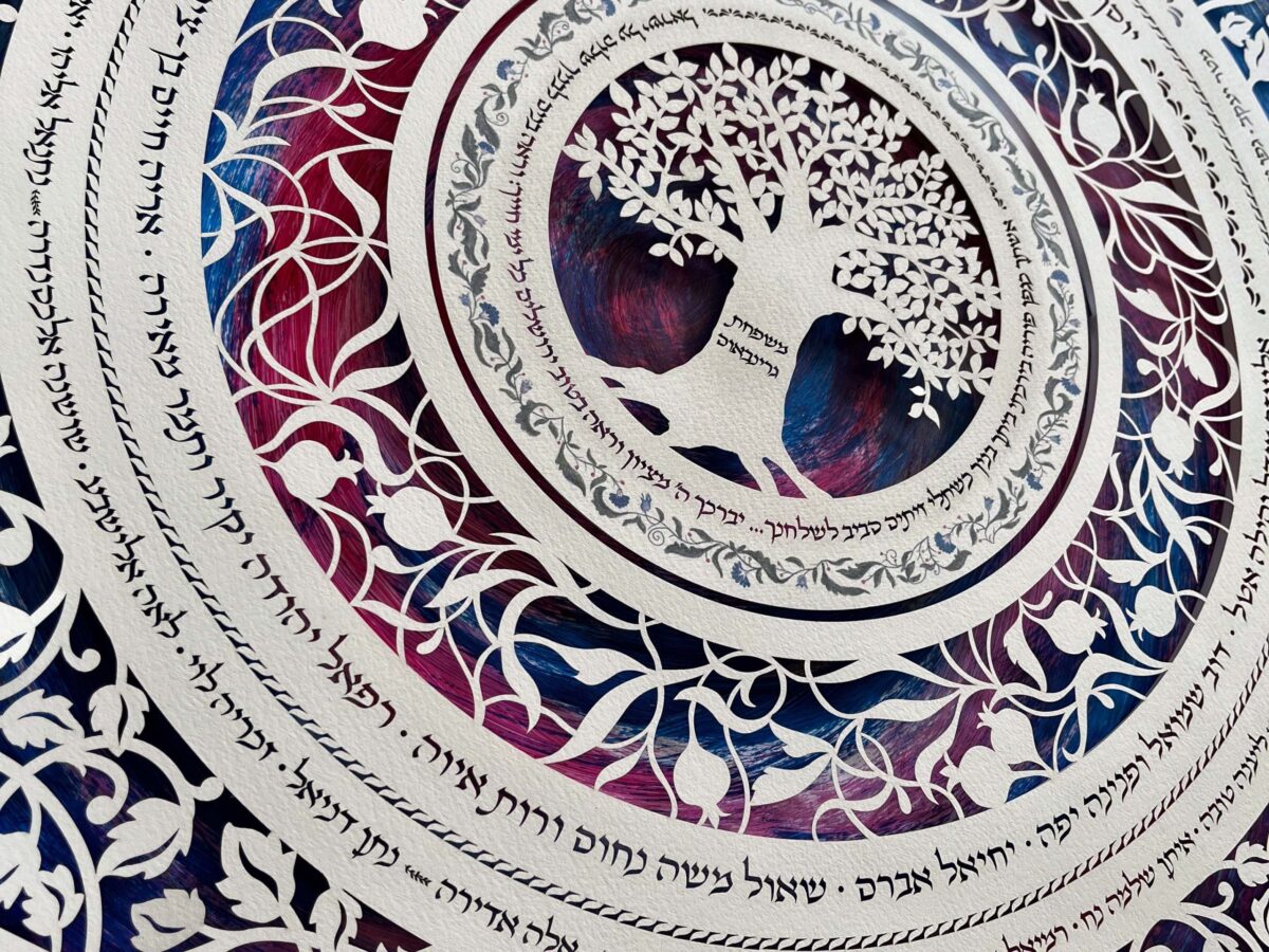 Personalized family tree detail