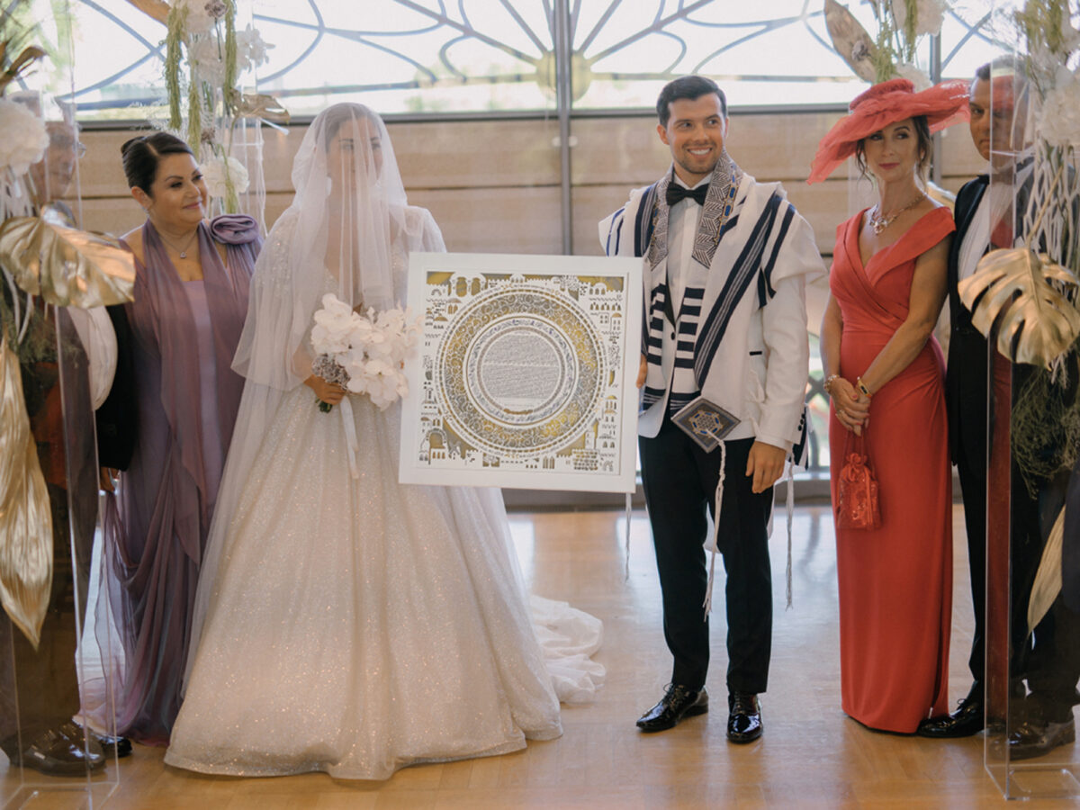 HEAVENLY JERUSALEM ketubah - Image 2