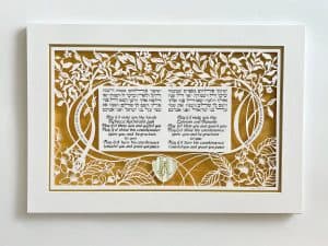 Blessing for children customized gift