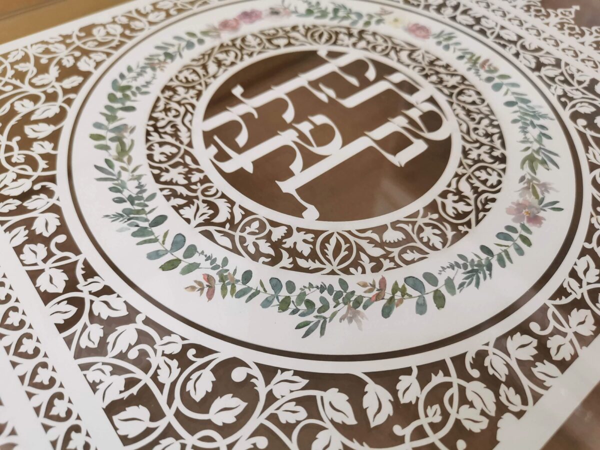 Custom order- painted background