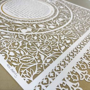 Customized Woman of Valor honoree gift detail