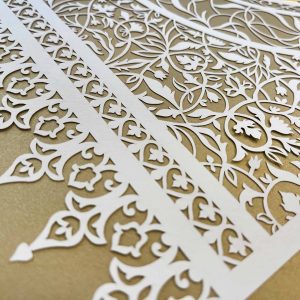 Customized Woman of Valor honoree gift detail