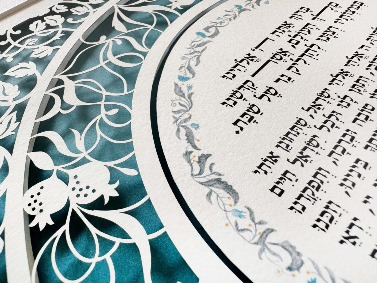 unique design of candle light blessing detail