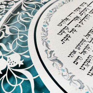 unique design of candle light blessing detail