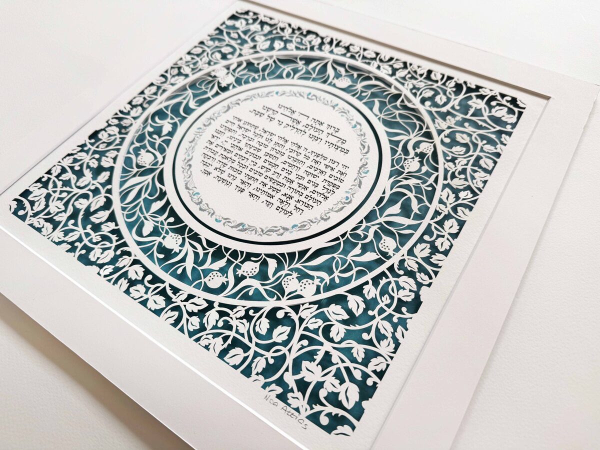 unique design of candle light blessing detail