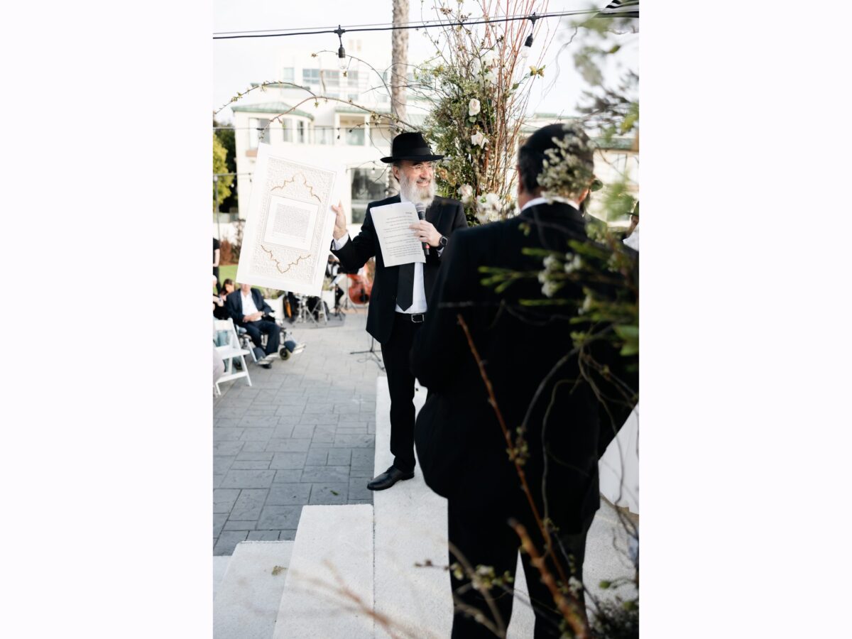 One of a kind Bridal Ketubah design