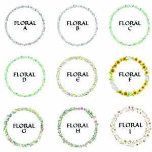 Ketubah papercut design background option Noa Attias papercut design WATERCOLOR FLOWER option