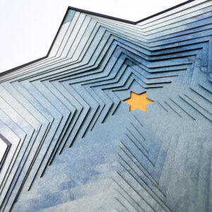 David star Ketubah papercut design watercolor background option Noa Attias papercut design WATERCOLOR backgro