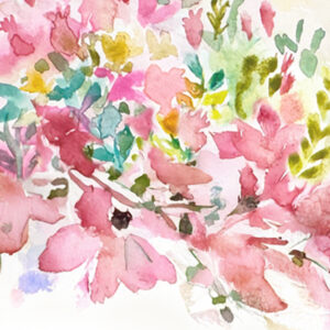 Jerusalem painting print ketubah design