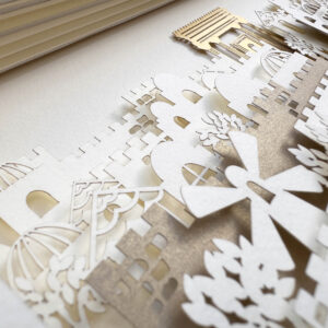 Jerusalem Papercut Fine Art