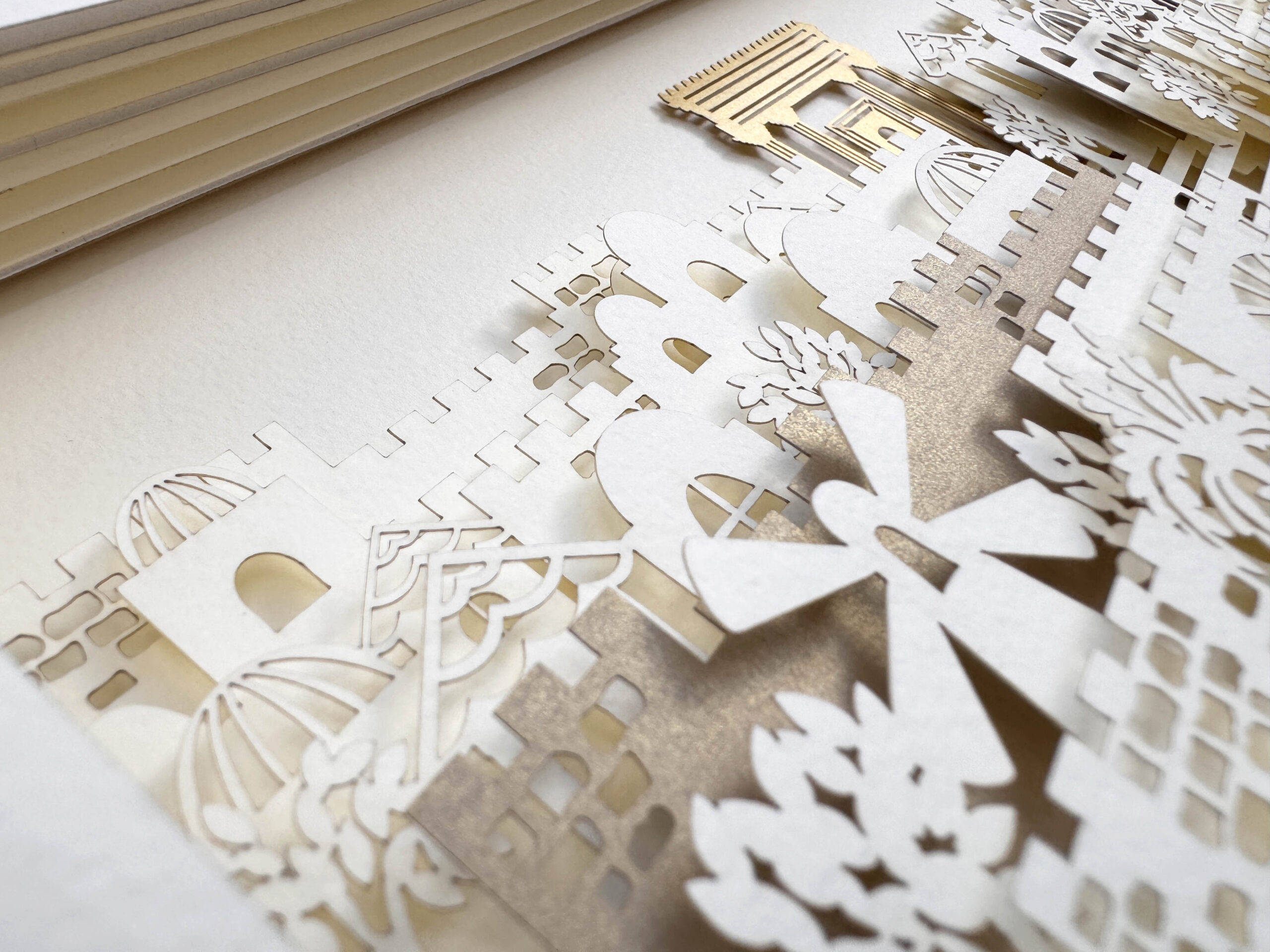 Jerusalem Papercut Fine Art