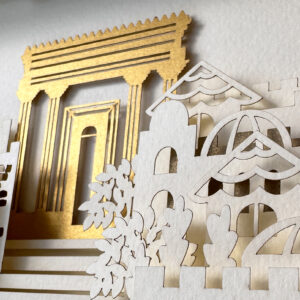 Jerusalem Papercut Fine Art