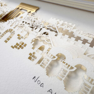 Jerusalem Papercut Fine Art