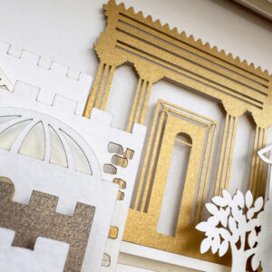 Jerusalem Papercut Fine Art